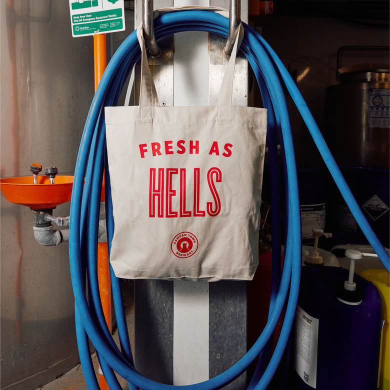 FRESH AS HELLS TOTE BAG