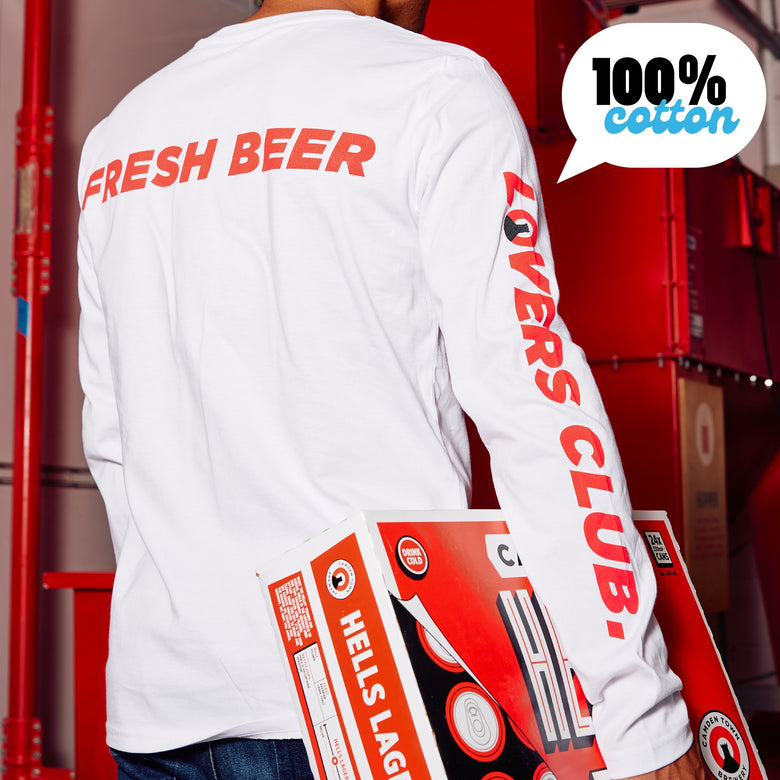 FRESH BEER LOVERS CLUB LONG SLEEVED T-SHIRT