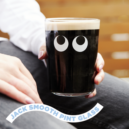 Smooth 'Jack' Pint Glass