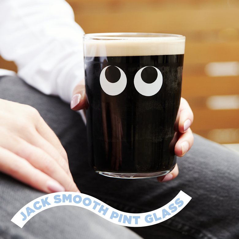 Smooth 'Jack' Pint Glass