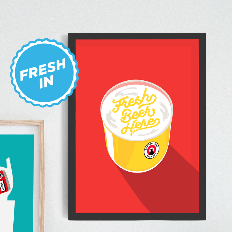 Camden Jack Pint Print