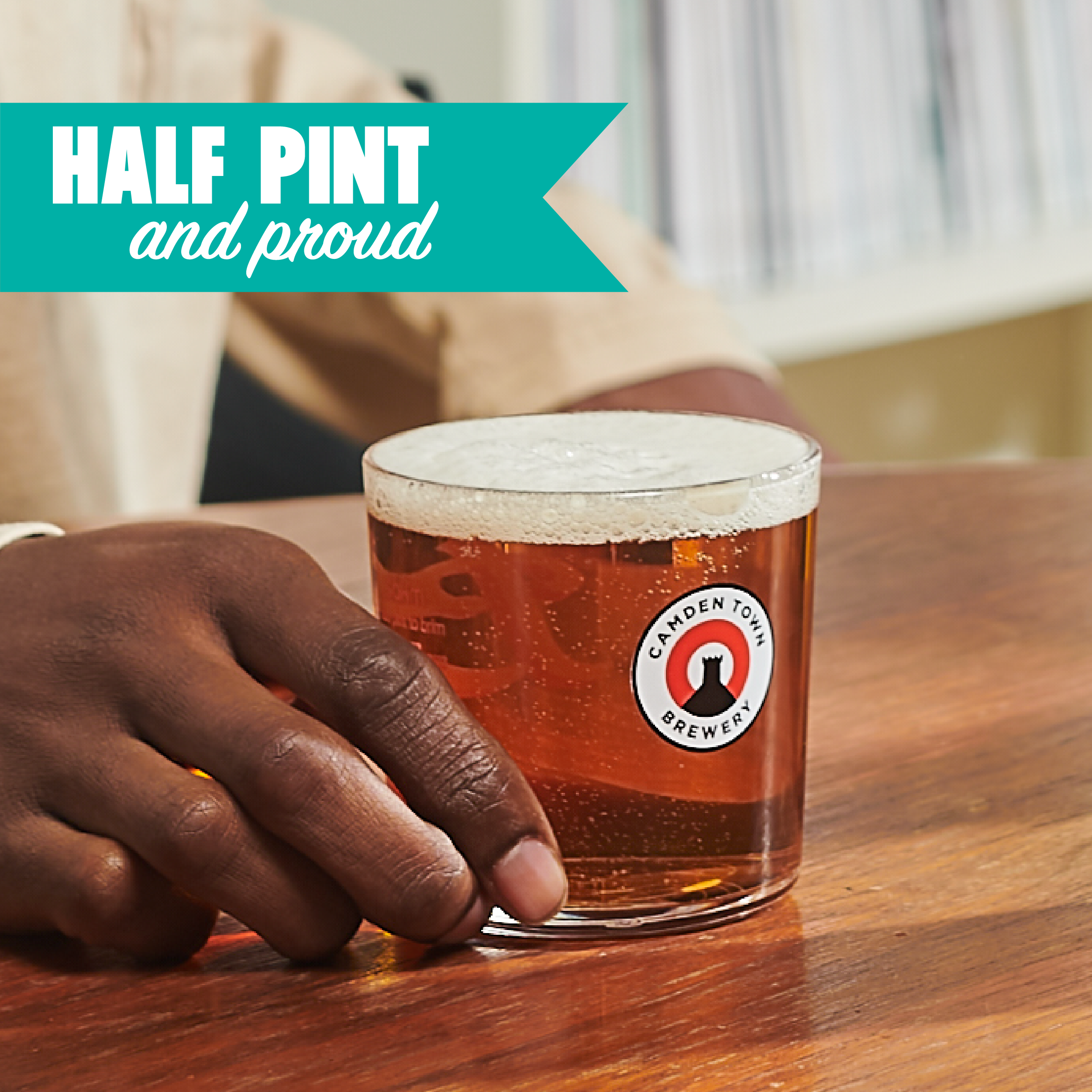 Half cheap pint glass