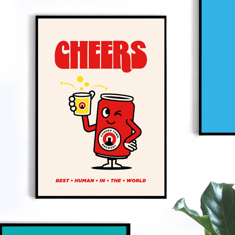 Cheers Print