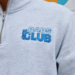 Dads Club Grey 1/4 Zip