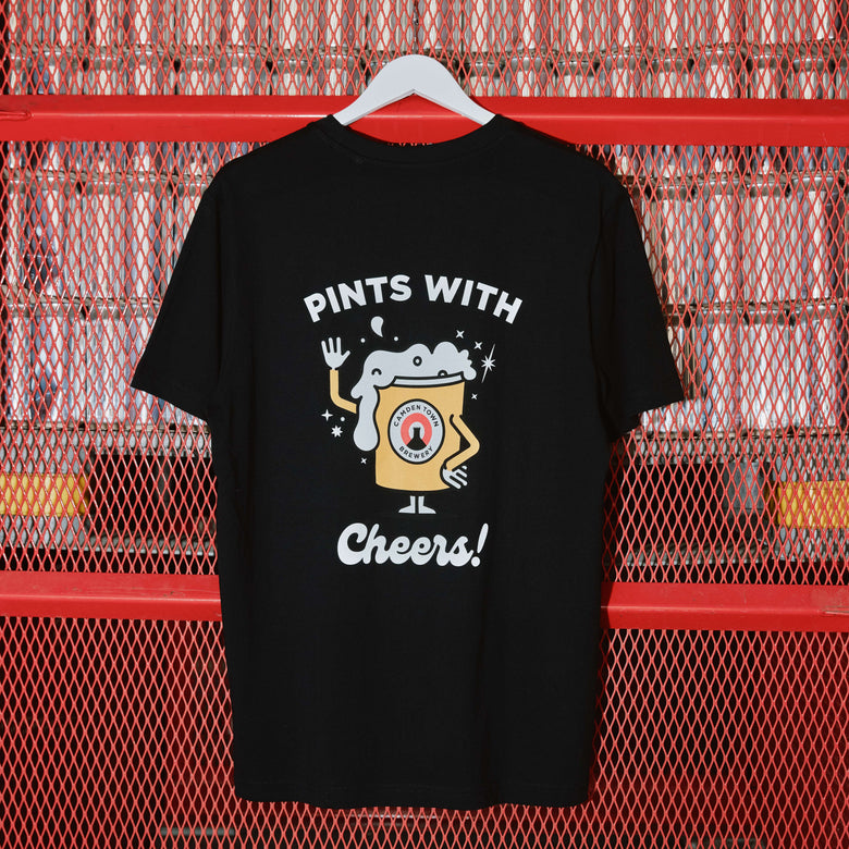 Camden Pints With CTB Black T-Shirt