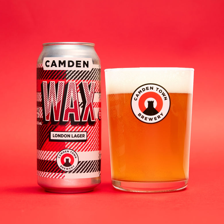 Camden x Wax London Lager 4 can pack