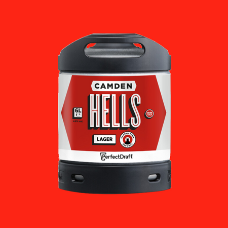 Camden X PerfectDraft Hells 6L Keg