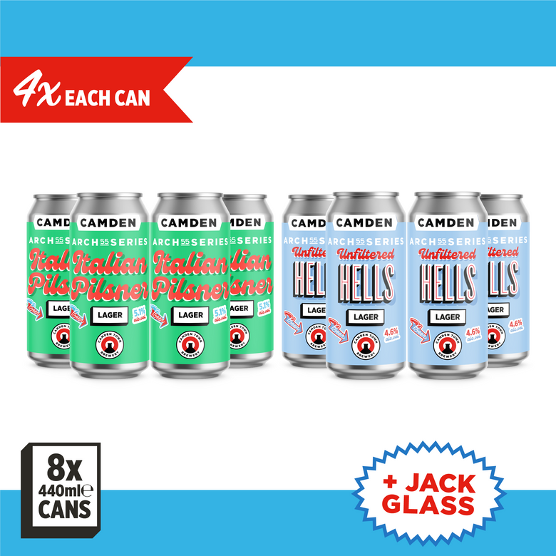 Arch 55 Lager Mixed Pack