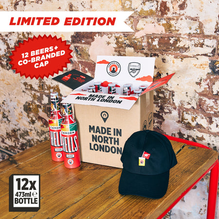 Camden X Arsenal Gift Box with Limited Edition Cap