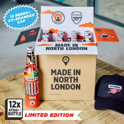 Camden X Arsenal Gift Box with Limited Edition Cap