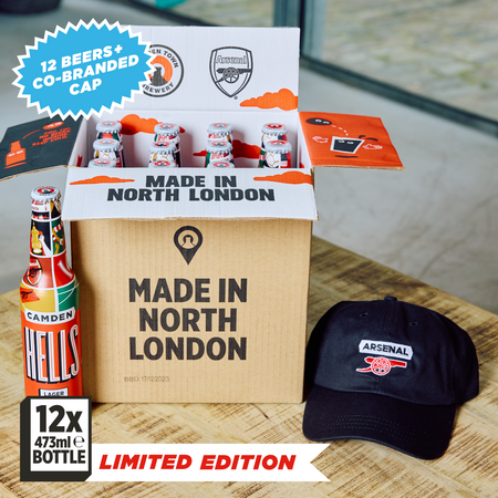 Camden X Arsenal Gift Box with Limited Edition Cap