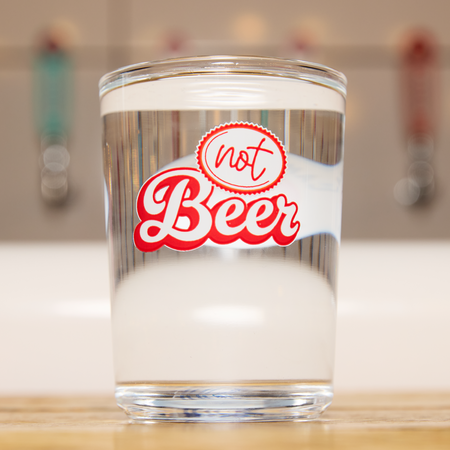 Not Beer 'Jack' Pint Glass