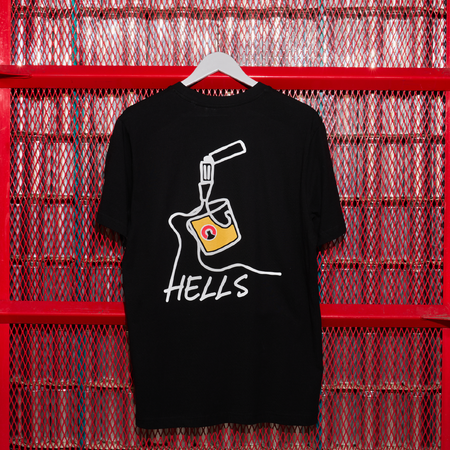 Camden Hells Pour Black T-Shirt
