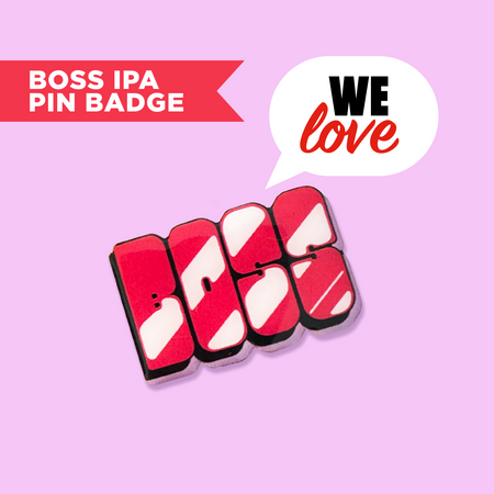 The Boss Pin Badge