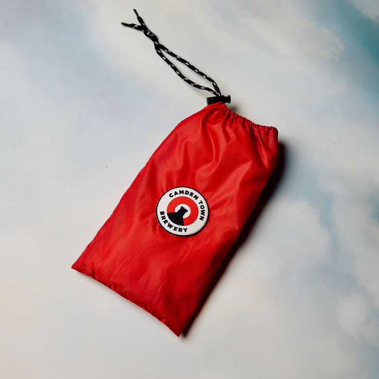 Camden Red Poncho