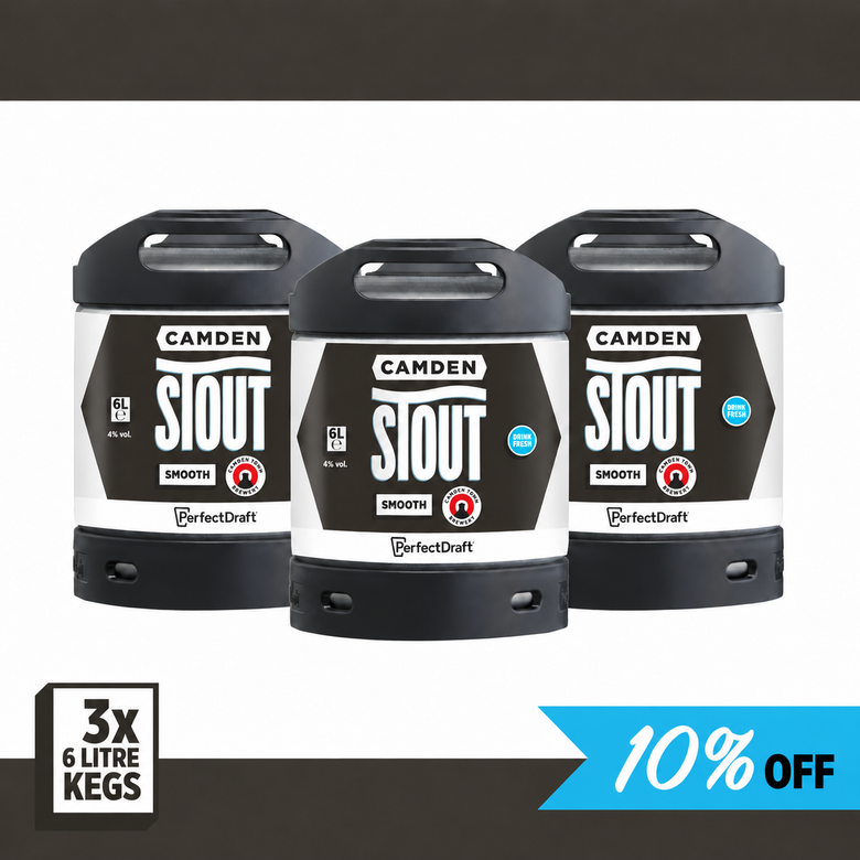 Camden X PerfectDraft Stout 3 Keg Bundle