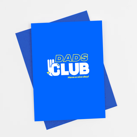 Dad's Club Card