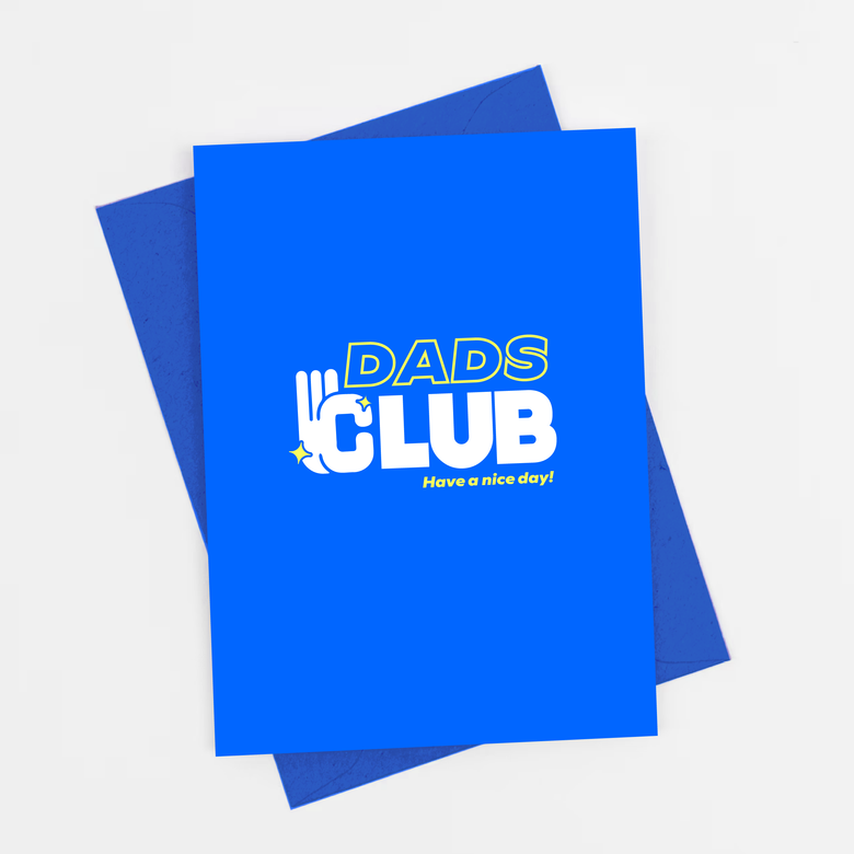 Dad's Club Card