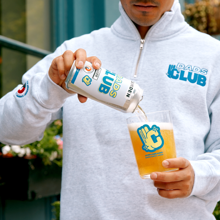 Dads Club Grey 1/4 Zip