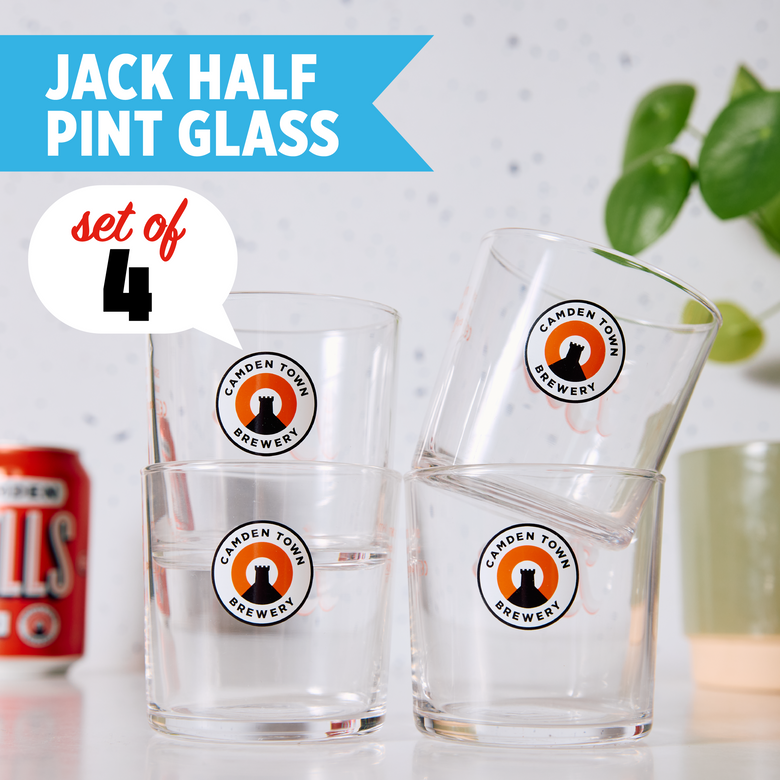 'Jack' Half Pint Glass - Set of 4