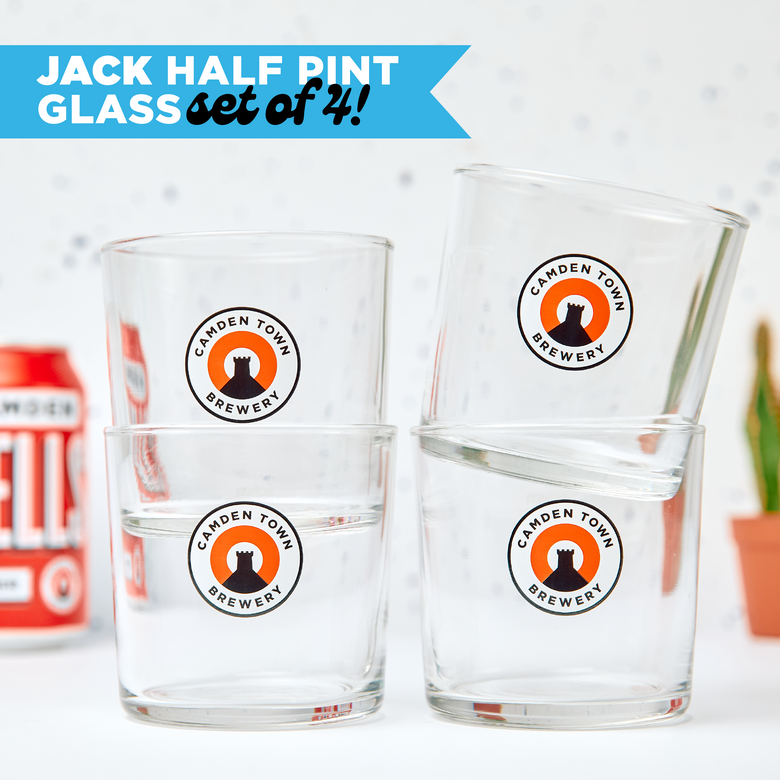 'Jack' Half Pint Glass - Set of 4
