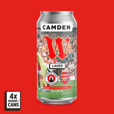 CTB x Arsenal NW5 Lager - 4 Can Pack