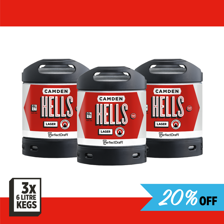 Camden X PerfectDraft Hells Keg Bundle