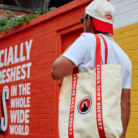 Camden canvas tote bag