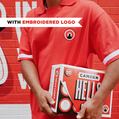 Camden Red Collared T-Shirt