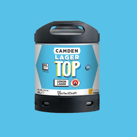 Camden X PerfectDraft Lager Top 6L Keg