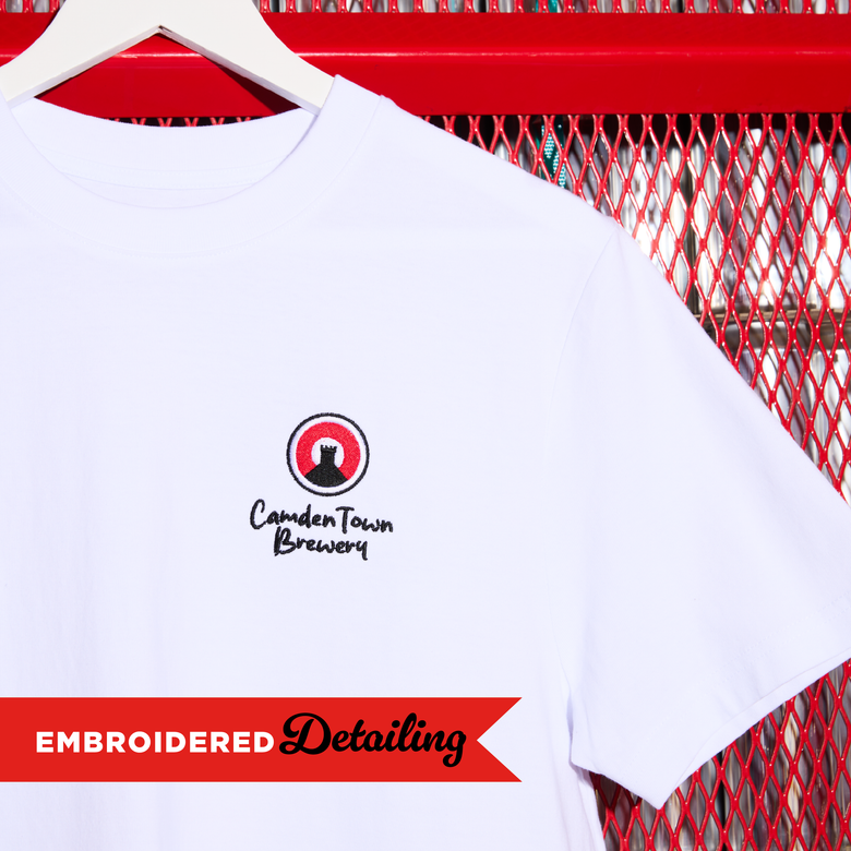 Camden Hells Pour White T-Shirt