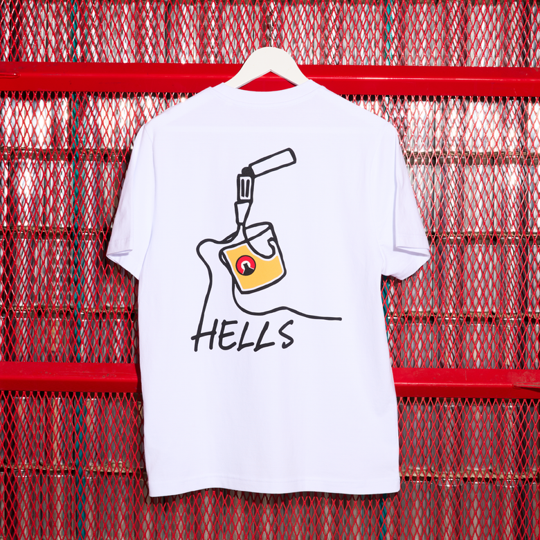 Camden Hells Pour White T-Shirt