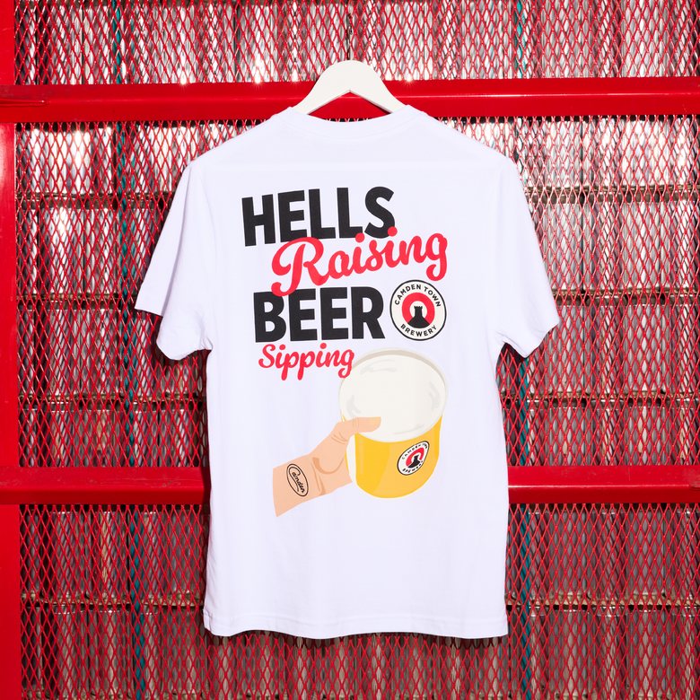 Camden Hells Raising White T-Shirt