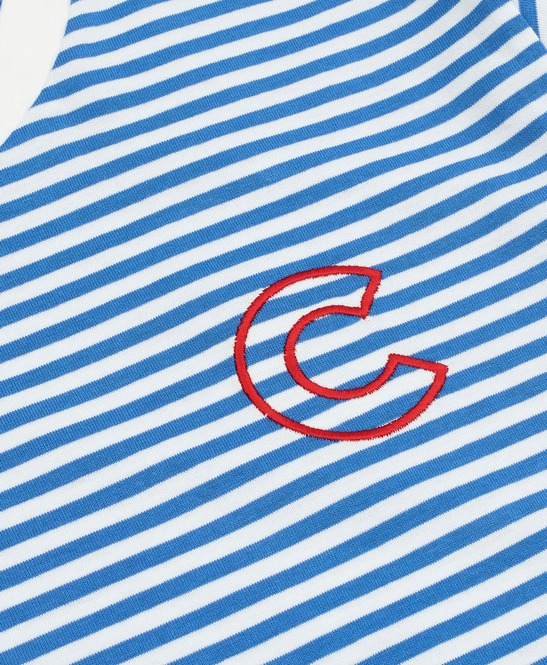 Blue Stripe Long Sleeve Tee