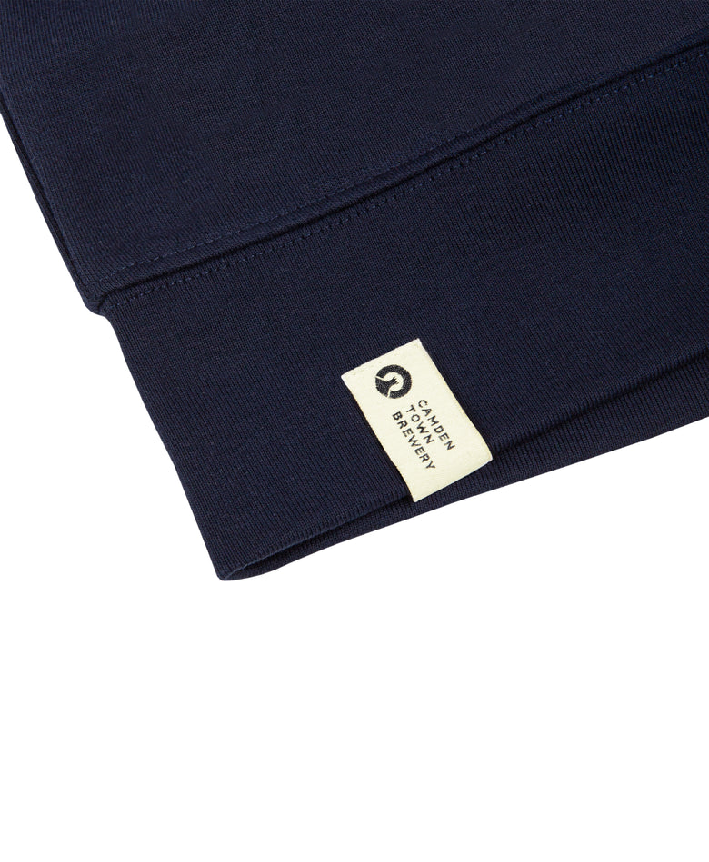 Navy Women's 'Terry' Sweatshirt