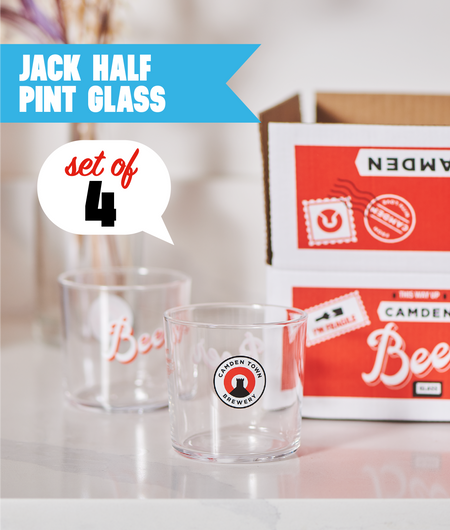 'Jack' Half Pint Glass - Set of 4