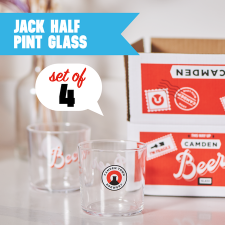 'Jack' Half Pint Glass - Set of 4