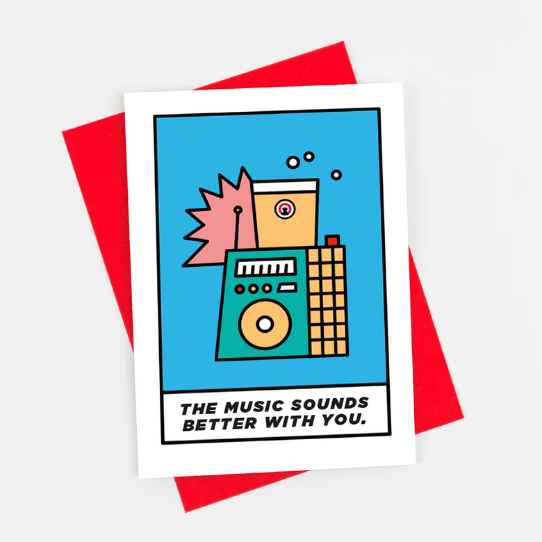 Martyna Makes Boom Box Card