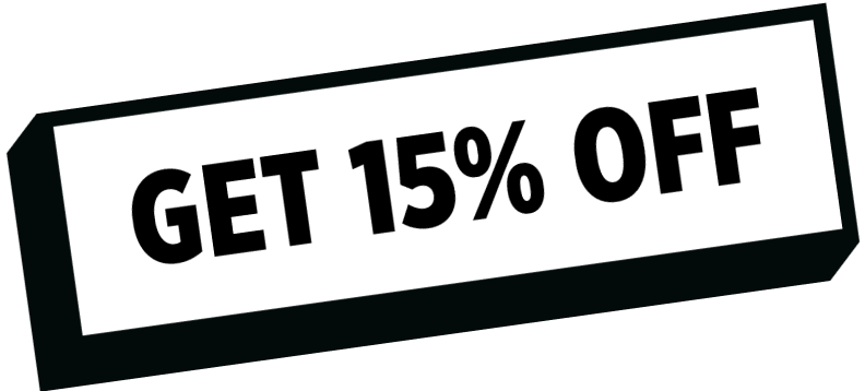 Here's 15% off